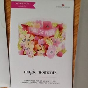 Magic Moments Mother's Day Pop-Up Card